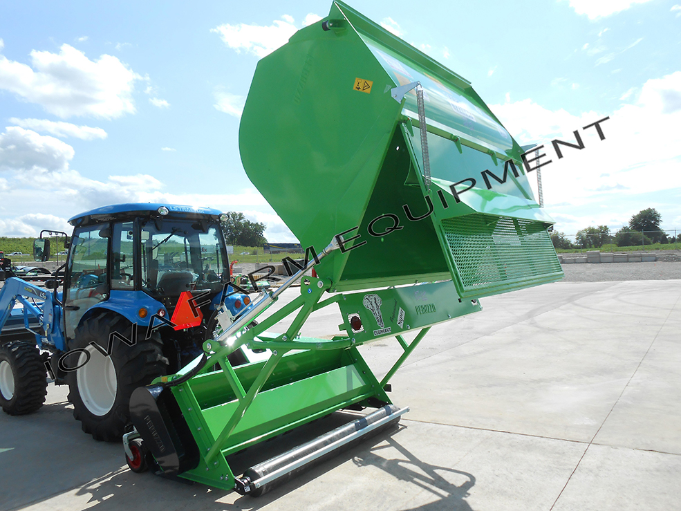 Pull Behind Mulcher Bagger